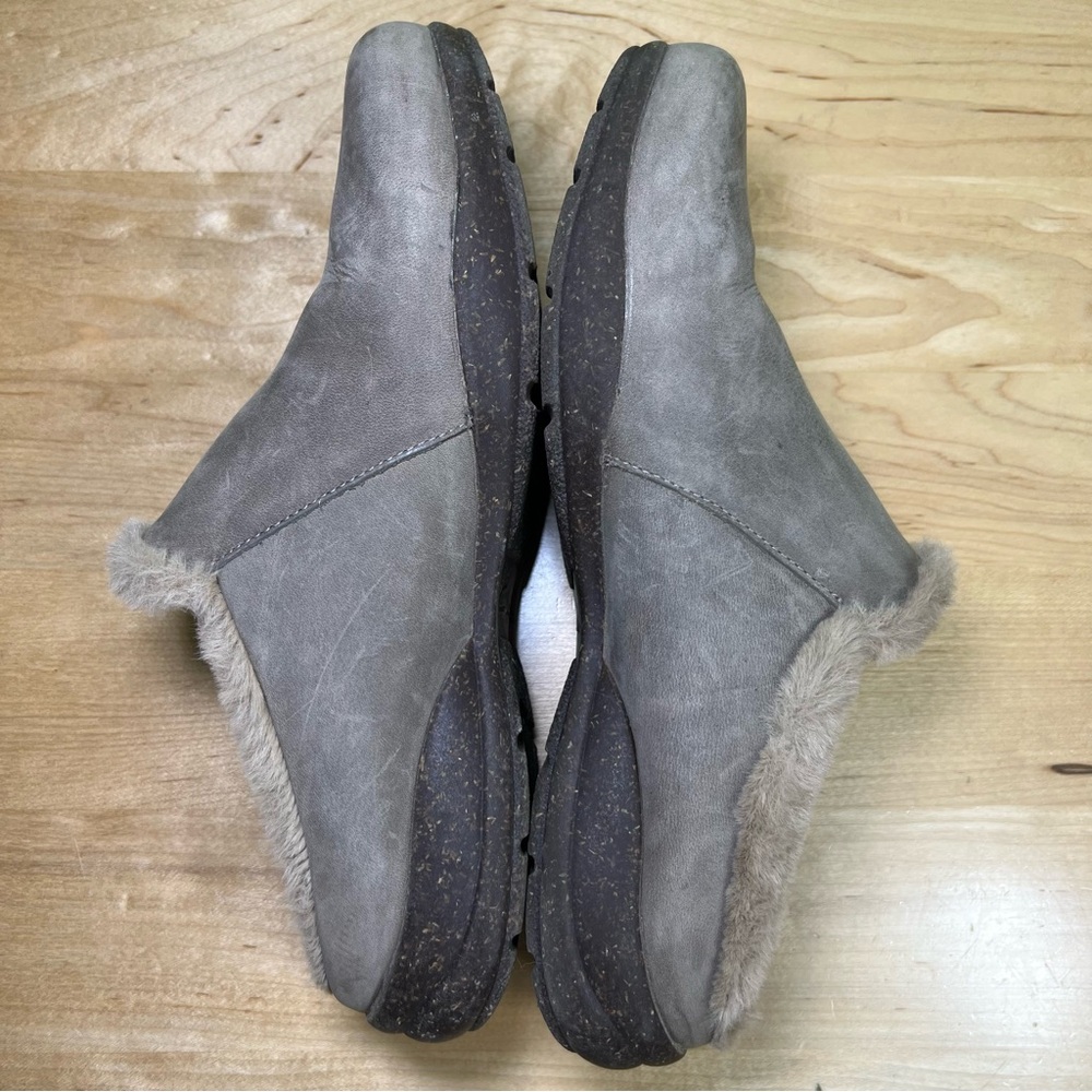 Clark’s Collection Roseville Clogs in Dark Taupe Leather size 9 - Picture 7 of 9